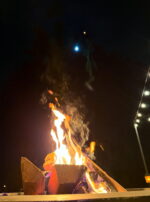 Exalted Jupiter in Cancer Talismanic Materia altar tall fire moon 3