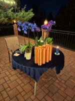 Exalted Jupiter in Cancer Talismanic Materia altar tall water bottles