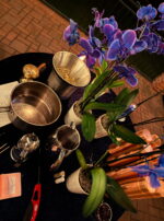 Exalted Jupiter in Cancer Talismanic Materia altar water bottles frankincense