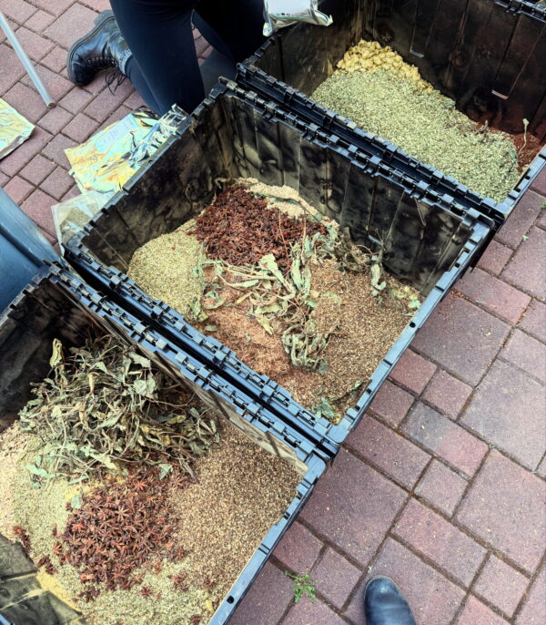 Exalted Jupiter in Cancer Talismanic Materia mixing herbs powder Exalted Jupiter in Cancer Talismanic Materia mixing herbs powder